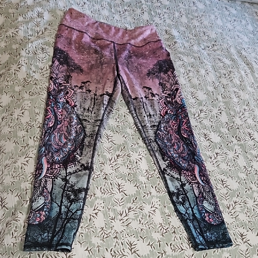 Colorful Patterned Leggings